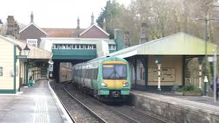 Southern Class 171 729171 727 Arrivals amp Depart Eridge for London Bridge via Oxted [upl. by Duaner816]