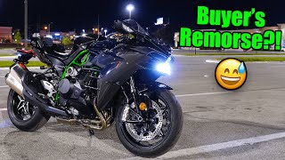 My HONEST Kawasaki Ninja H2 Review [upl. by Vaenfila341]