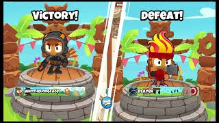 first time playing BTD Battles 2 [upl. by Faydra484]