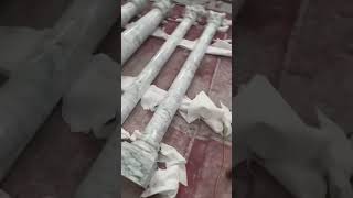 Statuario Venato Marble Column [upl. by Jarrod]