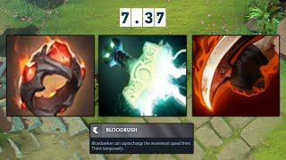 GIANT Electric Speed Bloodseeker Late Game Dota 2 [upl. by Rabah]