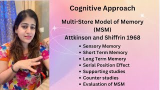 Multi Store Model of MemoryCognitive ApproachIB Psychology [upl. by Hilbert891]