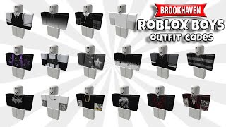 Roblox Boys Outfits Codes For BRookhaven RP Berry Avenue And Bloxburg [upl. by Reemas]