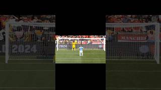 Haland vs Onana Penalty shoot football penalty youtubeshorts youtube shortsfeed viralshorts [upl. by Lee]