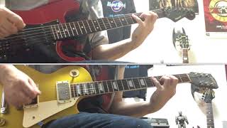 Night Ranger  Dont Tell Me You Love Me  Guitar Cover Twin Guitar [upl. by Nitza]