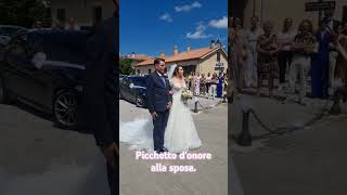 La divisa ha sempre il suo fascino Voi che dite wedding matrimonio weddingdress sposa bride [upl. by Artemisa]