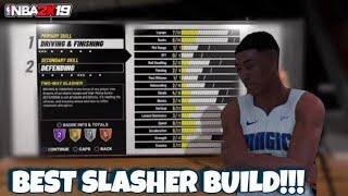 NBA 2K19  GODLY TWOWAY SLASHER BUILDGAMEPLAY [upl. by Kent385]