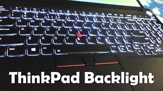 Turn On Backlight Or Keyboard Light In Lenovo ThinkPad 💡 100 WORKING [upl. by Kironde]