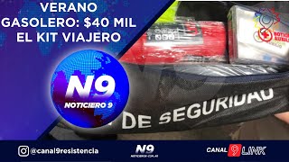 VERANO GASOLERO 40 MIL EL KIT VIAJERO  NOTICIERO 9 [upl. by Free]