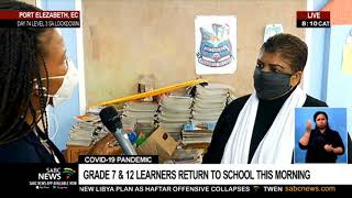 COVID19 Pandemic  Bethvale Primary School in Port Elizabeth not ready to reopen [upl. by Vivyan]