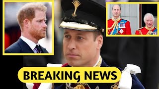 BREAKING NEWS🛑Harry Sad As King Charles Finally Declared William The Next king [upl. by Bakki]