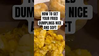 How To Get Your Fried Dumplings Nice and Soft 🇯🇲 jamaicanmeals jamaicancooking [upl. by Barfuss]