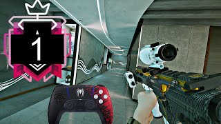 THE BEST 1 CONTROLLER CHAMPION Settings on Operation DEADLY OMEN Rainbow Six Siege PS5Xbox [upl. by Aseen]