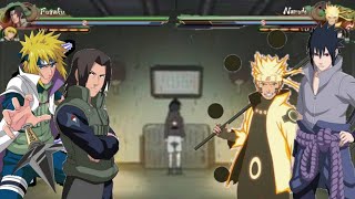 MINATO amp FUGAKU VS NARUTO amp SASUKE  Naruto Storm 4 MOD [upl. by Radke]