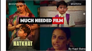 Natkhat Must Watch Short Film Review  MAMI  WE ARE ONE Digital Platform  Vidya Balan Shaam Vyas [upl. by Vescuso551]