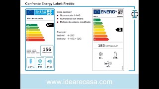 Classi Energetiche Elettrodomestici 2021 [upl. by Lachman]