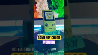 GAME BOY Color Modding IPS Display gameboy pokemon gaming retrogaming retro [upl. by Neerbas]