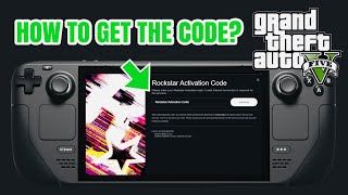 GTA 5 How To Get Activation Code Rockstar Steam Deck [upl. by Feingold]