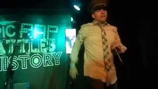 Epic Rap Battles of History Live  Darth Vader vs Adolf Hitler [upl. by Eeuqram8]