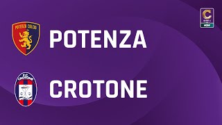 Potenza  Crotone 33  Gli Highlights [upl. by Chaing]