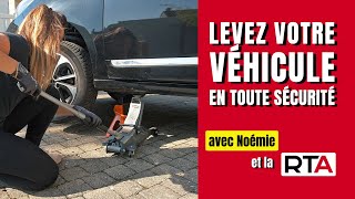 Levez votre véhicule en toute sécurité avec un cric rouleur [upl. by Gnex]