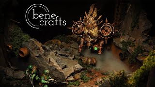 Carfting A Grimdark Warhammer 40k Diorama  Facing The Abyss [upl. by Louise]