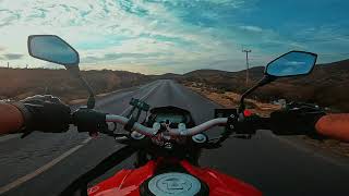 Paseo por Zacatecas a Vetagrande en moto Benelli TNT 150 POV [upl. by Gherardi]