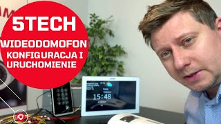 Jak Podłączyć Wideodomofon 5Tech z WIFI Test i Konfiguracja z Telefonem [upl. by Atnuhs]