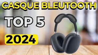 TOP 5 Les Meilleurs Casques Bluetooth 2024  Casque à Réduction de Bruit [upl. by Etnahc]