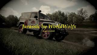 Jurassic by WorldWolfx AI Generated music [upl. by Mcmath]