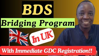 Practice Dentistry in UK 🇬🇧 With this Bridging Course for Overseas Dentists UCLan BDSi No ORE [upl. by Erving46]