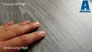 Artesive WD061 Light Grey Oak  Texture Model of Selfadhesive Film [upl. by Rramal]