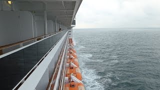 MSC Magnifica  Balcony View [upl. by Lenrad]