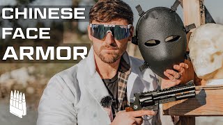 Do bulletproof masks actually work Ballistic test [upl. by Yahsal]