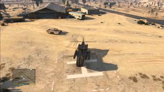 GTA V how to use Cargobob helicopter pick up vehicles [upl. by Harte819]