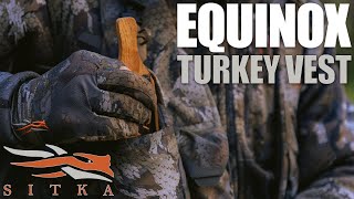 Sitka Equinox Turkey Vest  Product Overview [upl. by Laikeze]