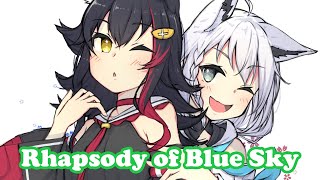 FubuMio  青空のラプソディ Rhapsody of Blue Sky  fhána [upl. by Ursulette]