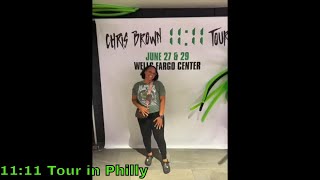 Chris Brown 1111 Tour June 29 2024 Philadelphia Todays Vibe [upl. by Schluter]