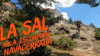 🚵‍♀️ ⛰ La Sal o El Escorpión🔺  Navacerrada Madrid  Enduro MTB  FOCUS SAM [upl. by Ateerys]