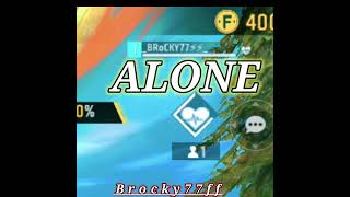 Free fire Lover  alone 😢 Nothing to do freefire [upl. by Nancee]