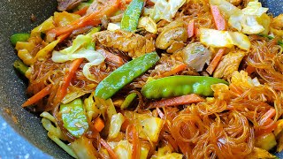 SOTANGHON GUISADO Sotanghon Guisado Noodles [upl. by Anthony]