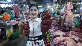 Yummy beef and beef kidney cooking  Countryside Vlog [upl. by Avik]