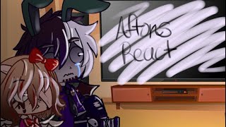 Aftons react to Glitchtrap meets Vanny [upl. by O'Carroll]