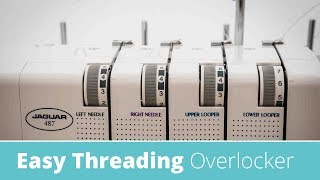 Tutorial Threading my Overlocker  The Easythreading Overlocker system [upl. by Lodi]