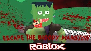 Bloody Mansion Obby By Packstabber Obbys Roblox [upl. by Anahsed]