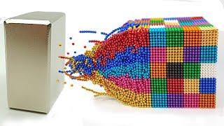 Playing with 60 000 Magnetic Balls ⭐ Slow Motion ⭐ 1001 Satisfying Video [upl. by Mehalick55]