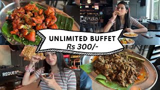 Unlimited Buffet At Rs 300  Veg amp NonVeg  Dive BKC  Mumbai [upl. by Enitsugua]