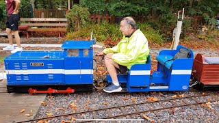 Mizens Railway Woking Miniature Railway Society  Lap of Suburban Route [upl. by Hardan]