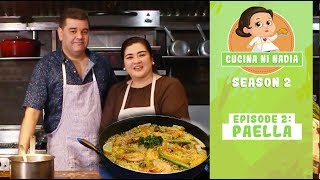 Paella Recipe How to cook Paella by Cucina ni Nadia [upl. by Norrehc]