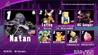 MUK MONDAYS 3  Smash Bros Ultimate Singles Tournament [upl. by Ash253]